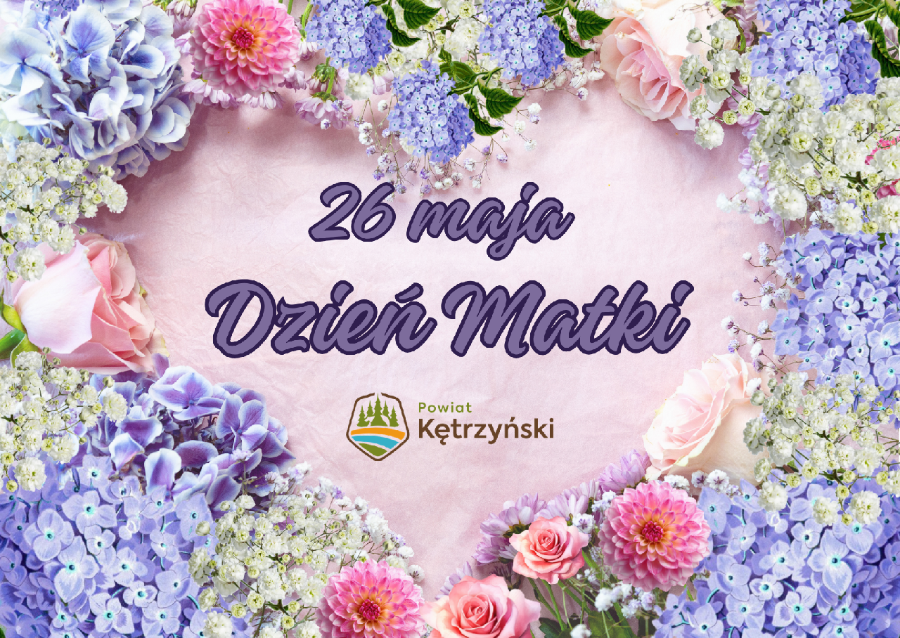 Zdjęcie przedstawia grafaikę z okazji Dnia Matki