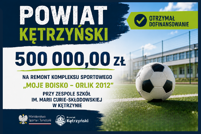 grafika informująca o dofinansowaniu