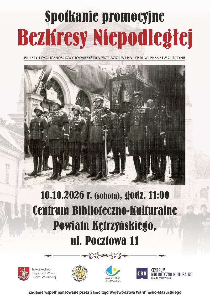 Plakat promujacy spotkanie 